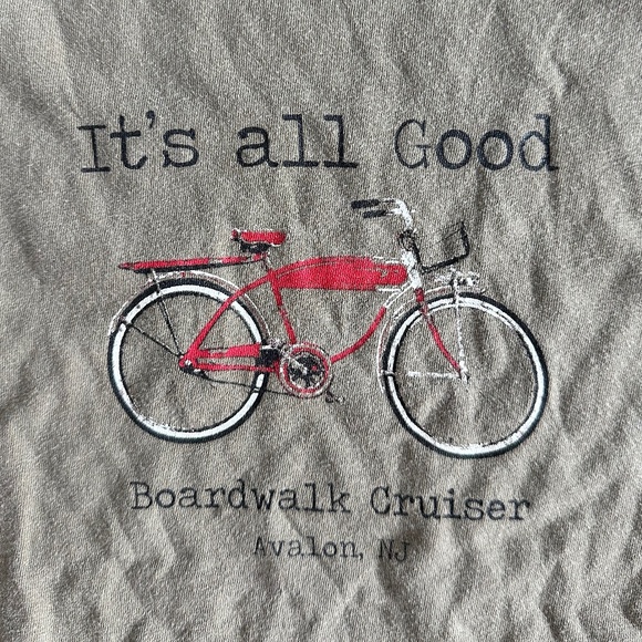 Men's Avalon, NJ Graphic Ringer Tee (S) - Picture 2 of 8